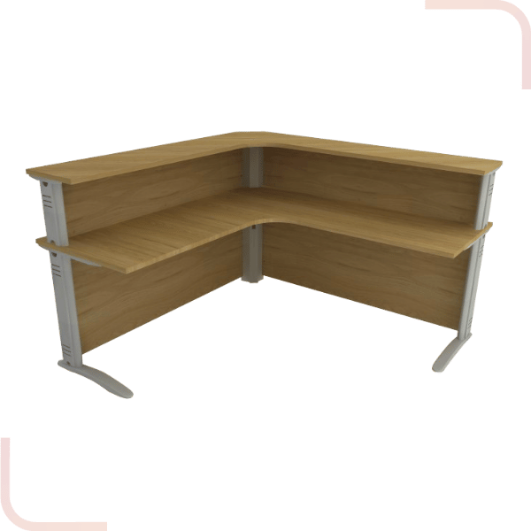 balcão de atendimento em L | impéria premium