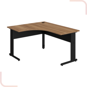 mesa angular gerente pé metálico dir | express