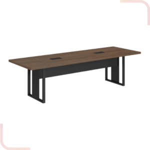 mesa de reunião retangular pé quadro | yaris